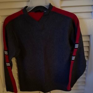 Boys sz 7 fleece Ziggs v neck long sleeve pullover